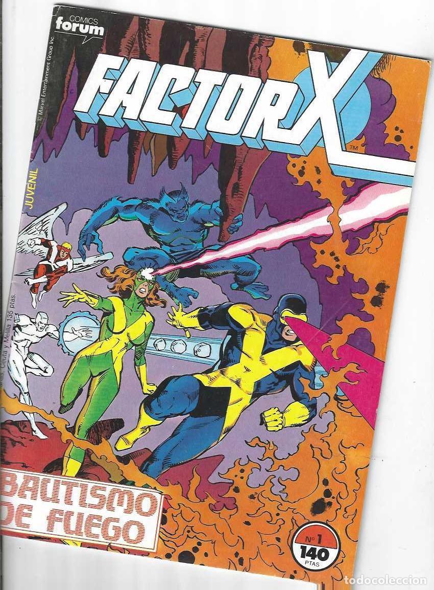 C&oacute;mics: FACTOR X VOL. 1 N&ordm; 1