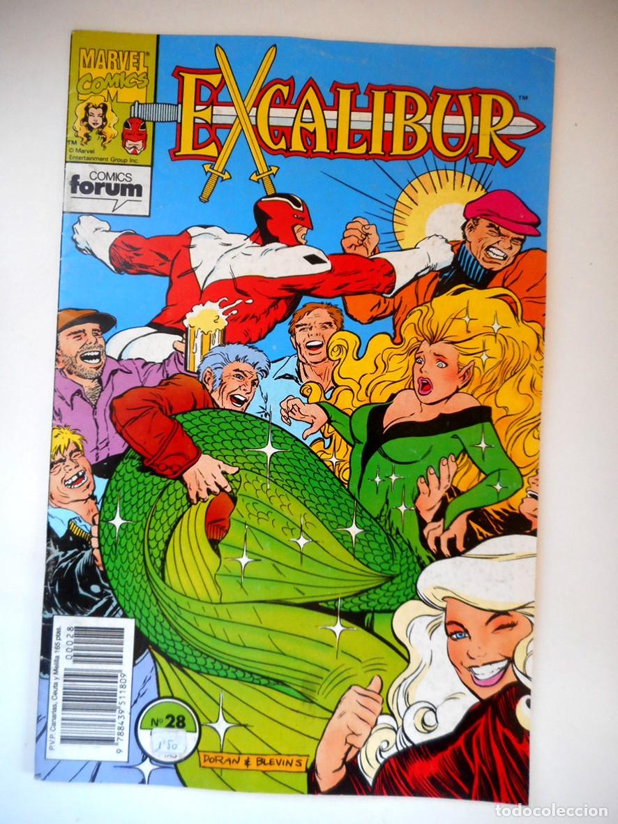 C&oacute;mics: EXCALIBUR N&ordm;28 (FORUM-JULIO 1991) PETER GILLIS - COLLEEN DORAN