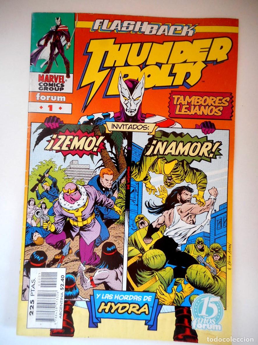 C&oacute;mics: THUNDERBOLTS TAMBORES LEJANOS (FORUM-SEPTIEMBRE 1998) KURT BUSIEK - STEVE EPTING