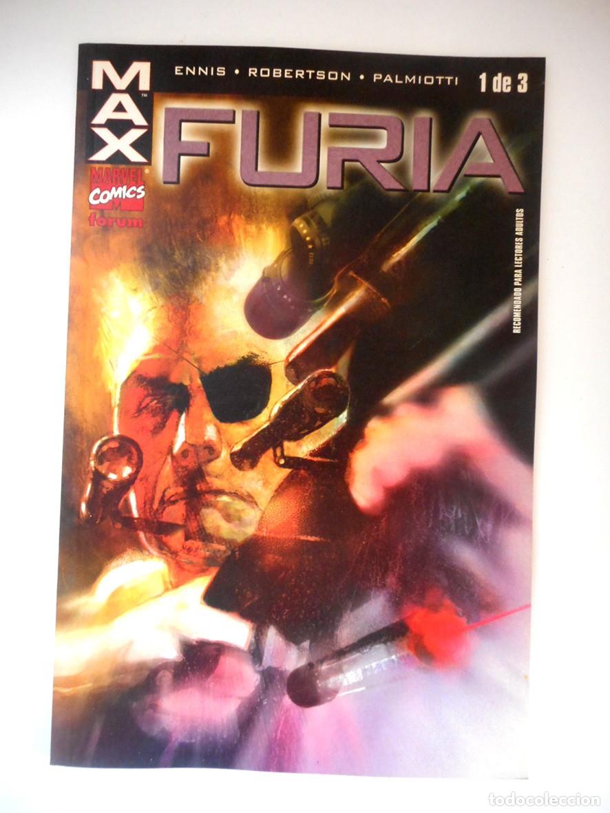 C&oacute;mics: MAX FURIA N&ordm;1 (FORUM-DICIEMBRE 2002) GARTH ENNIS - DARICK ROBERTSON