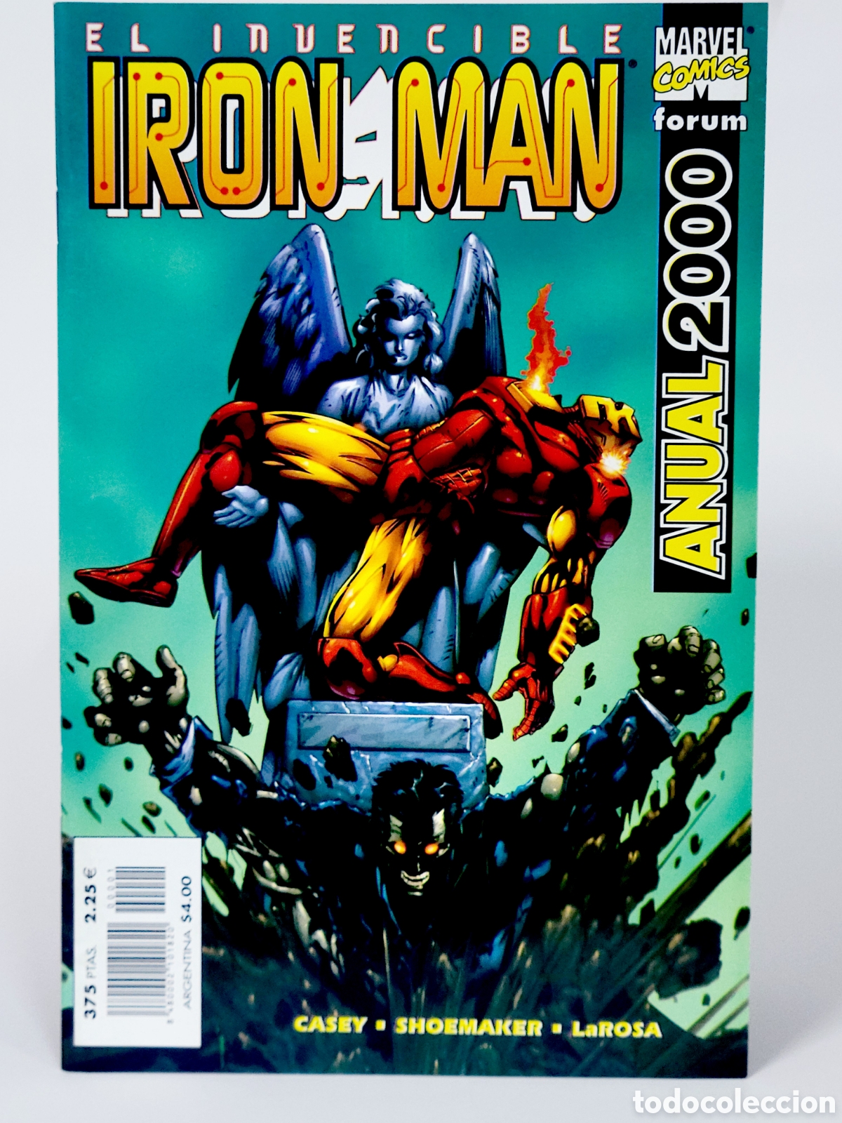 C&oacute;mics: C&Oacute;MIC EL INVENCIBLE IRON MAN ANUAL 2000 ESPECIAL EXTRA FORUM MARVEL GRAPA DE KIOSCO