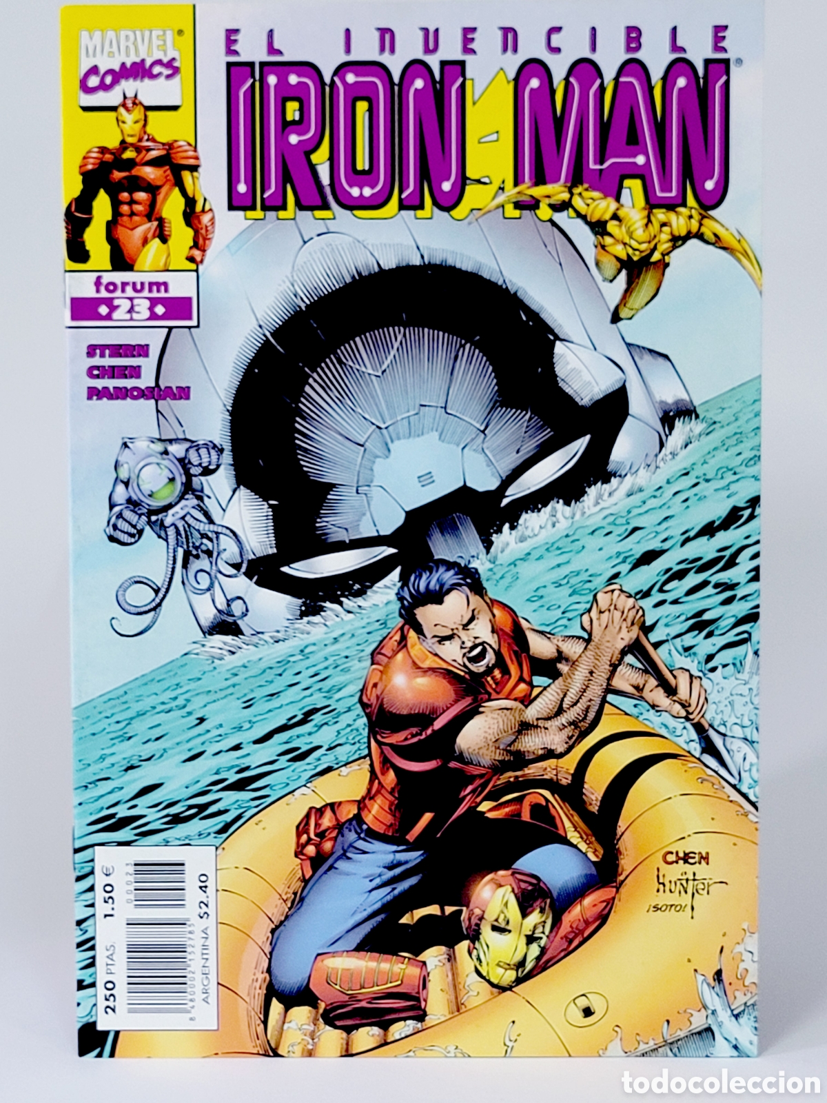 C&oacute;mics: C&Oacute;MIC EL INVENCIBLE IRON MAN 23 VOL.4 FORUM MARVEL VOLUMEN GRAPA KIOSCO