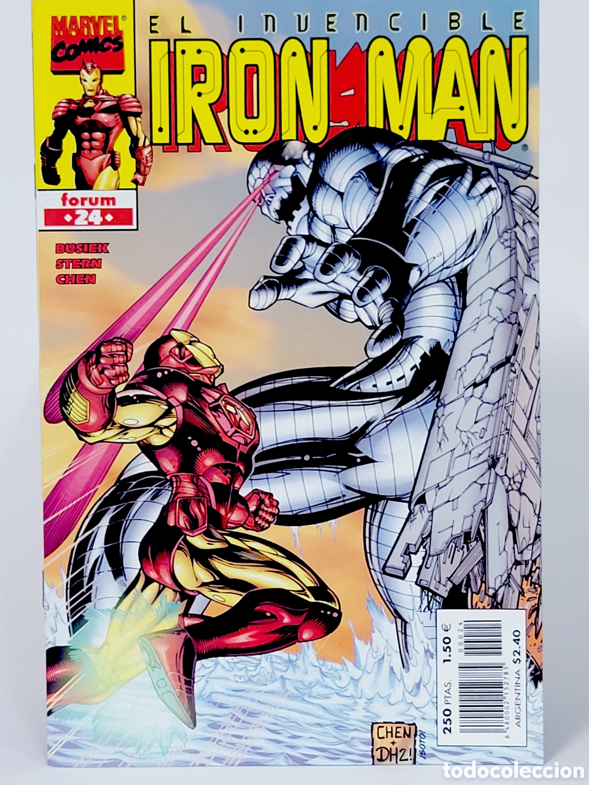 C&oacute;mics: C&Oacute;MIC EL INVENCIBLE IRON MAN 24 VOL.4 FORUM MARVEL VOLUMEN GRAPA KIOSCO