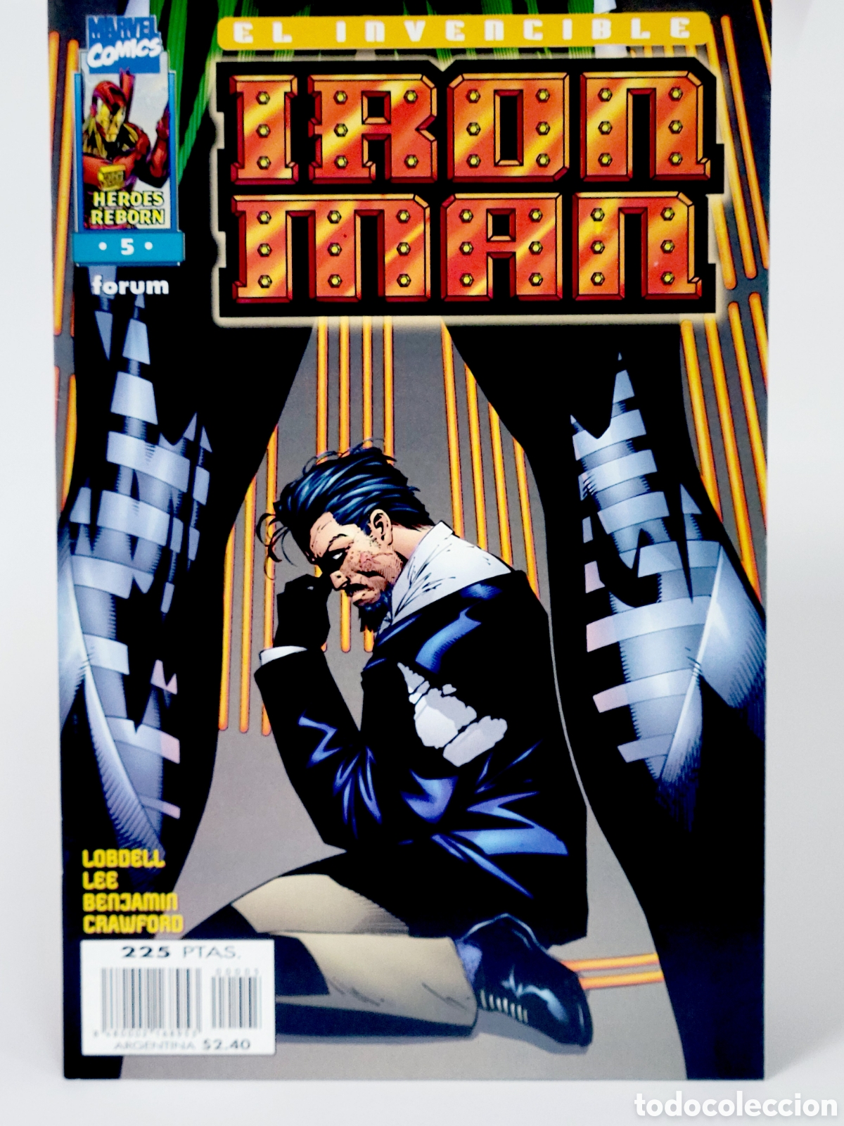 C&oacute;mics: C&Oacute;MIC HEROES REBORN IRON MAN 5 FORUM MARVEL GRAPA KIOSCO