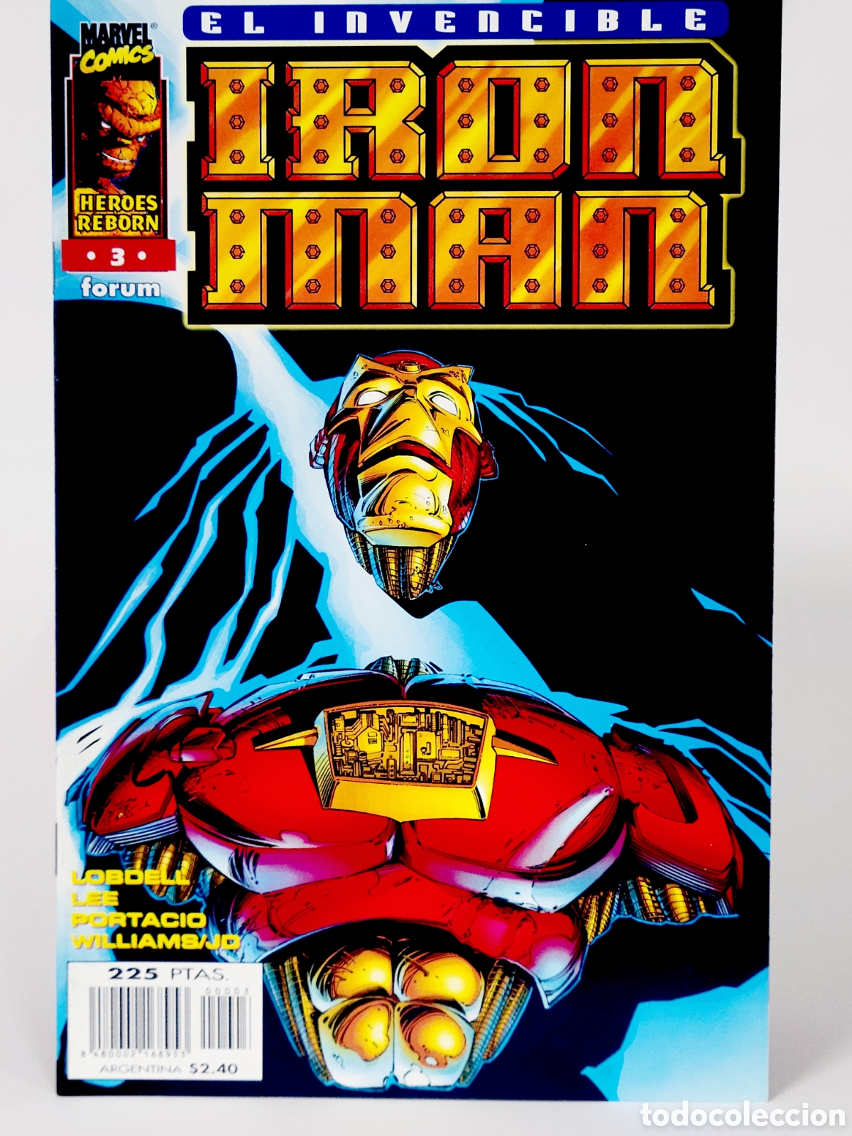 C&oacute;mics: C&Oacute;MIC HEROES REBORN IRON MAN 3 FORUM MARVEL GRAPA KIOSCO