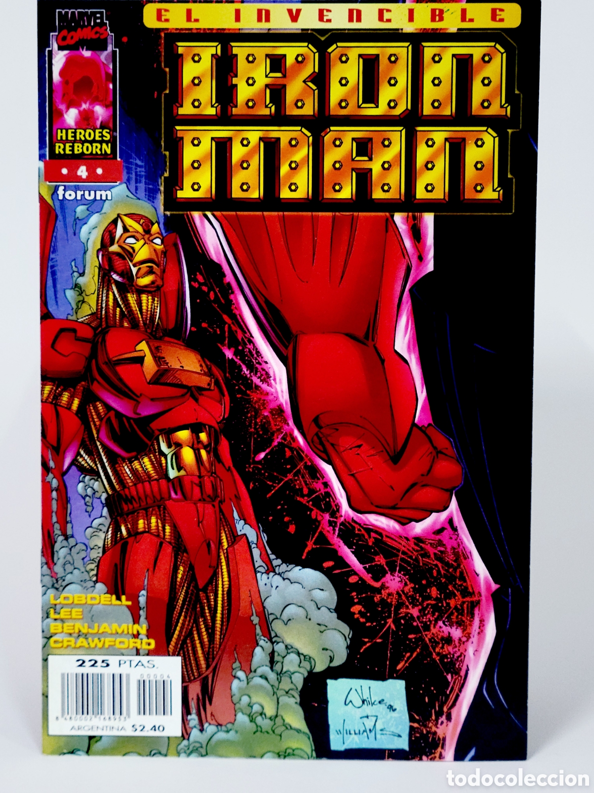 C&oacute;mics: C&Oacute;MIC HEROES REBORN IRON MAN 4 FORUM MARVEL GRAPA KIOSCO