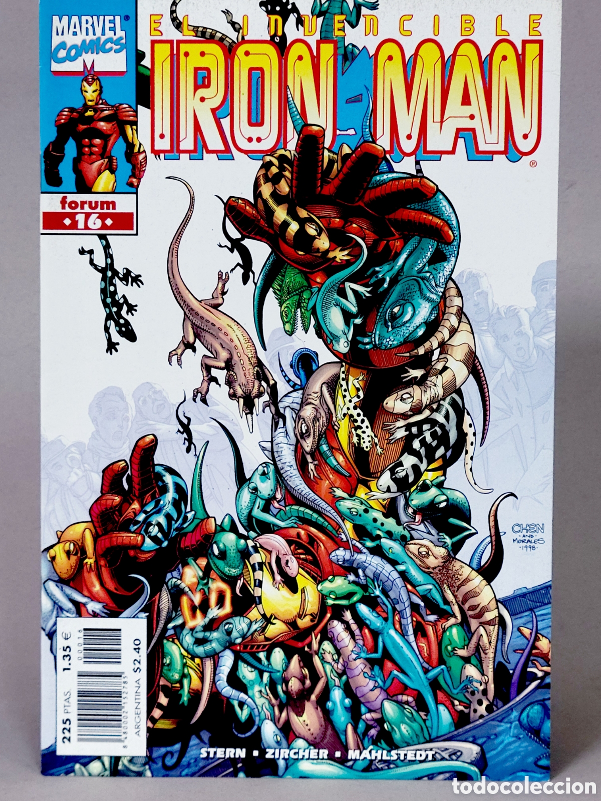 C&oacute;mics: C&Oacute;MIC EL INVENCIBLE IRON MAN 16 VOL.4 FORUM MARVEL GRAPA VOLUMEN DE KIOSCO