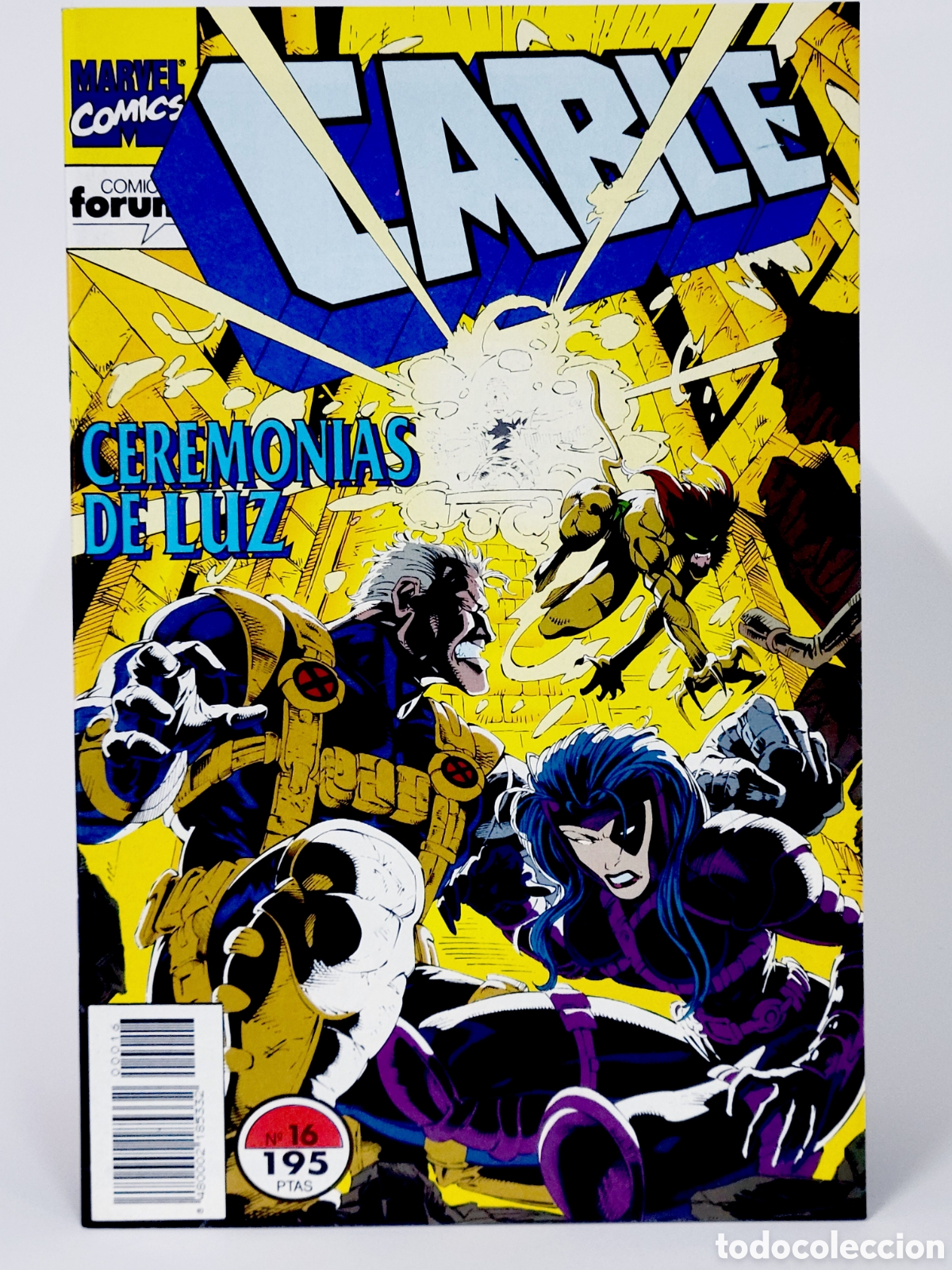 C&oacute;mics: C&Oacute;MIC CABLE 16 VOL.1 FORUM MARVEL GRAPA VOLUMEN DE KIOSCO - Foto 1