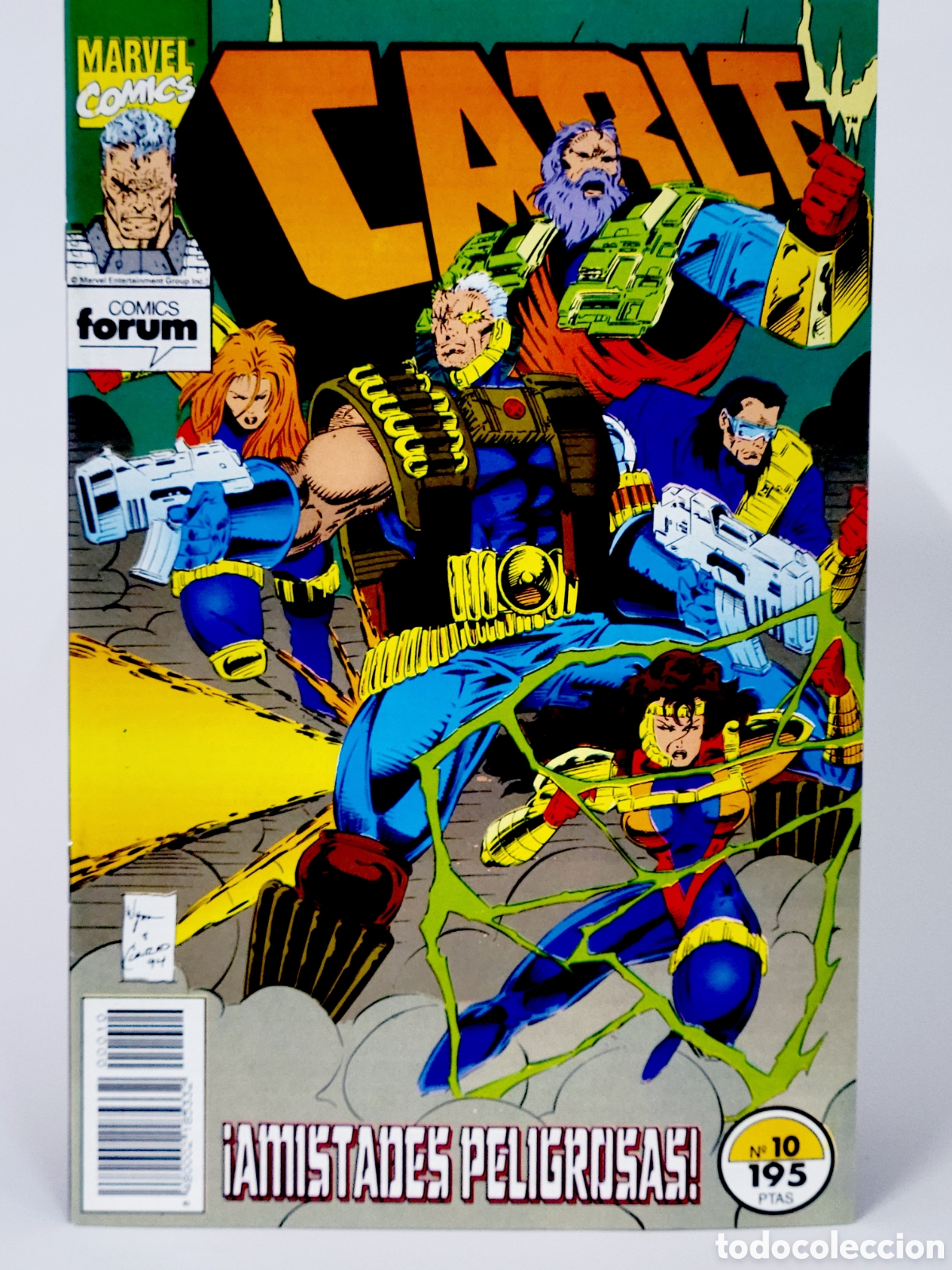 C&oacute;mics: C&Oacute;MIC CABLE 10 AMISTADES PELIGROSAS VOL.1 FORUM MARVEL GRAPA VOLUMEN DE KIOSCO