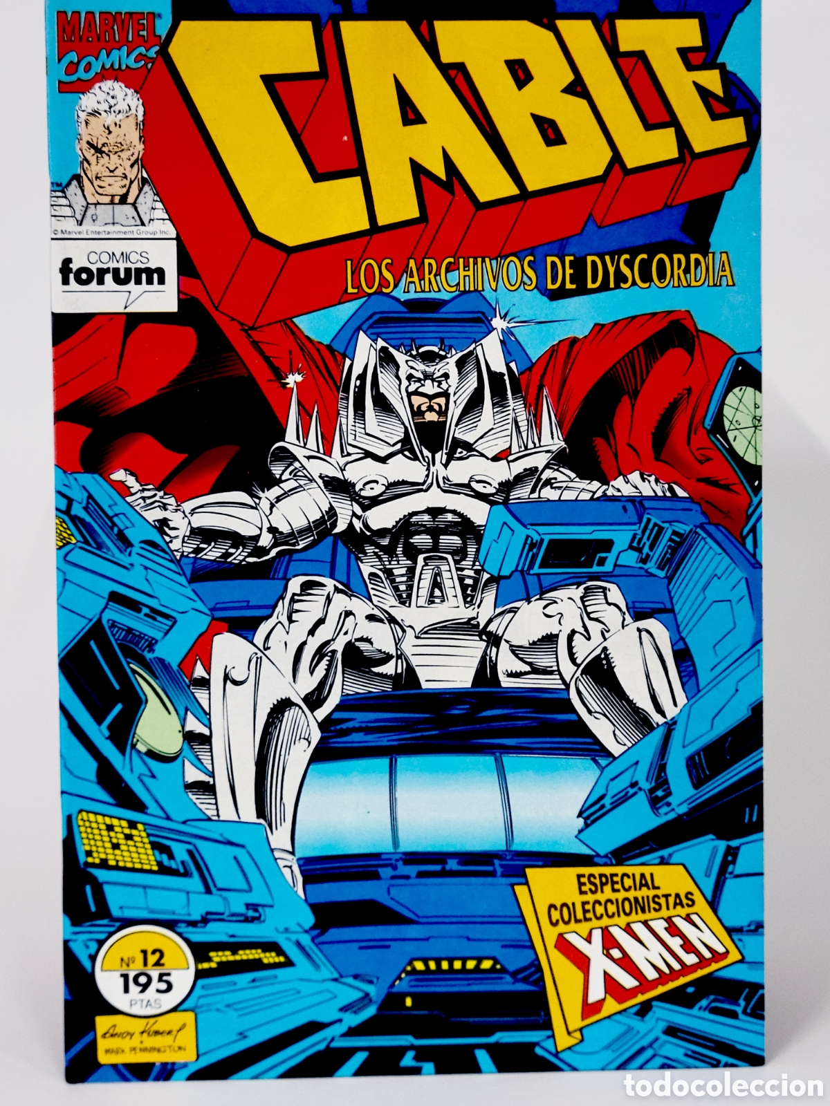 C&oacute;mics: C&Oacute;MIC CABLE 12 VOL.1 FORUM MARVEL GRAPA VOLUMEN DE KIOSCO