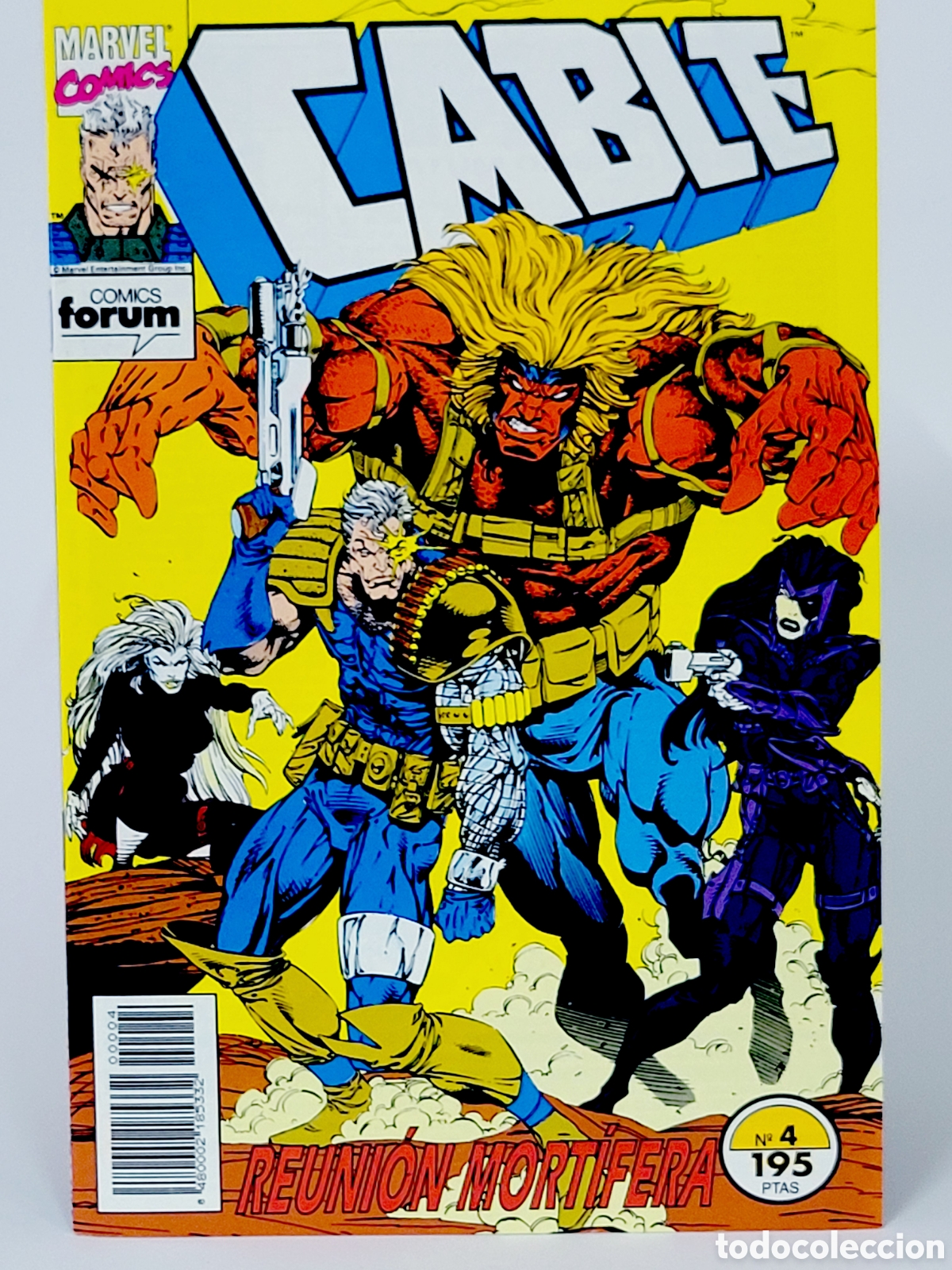 C&oacute;mics: C&Oacute;MIC CABLE 4 VOL.1 FORUM MARVEL GRAPA VOLUMEN DE KIOSCO