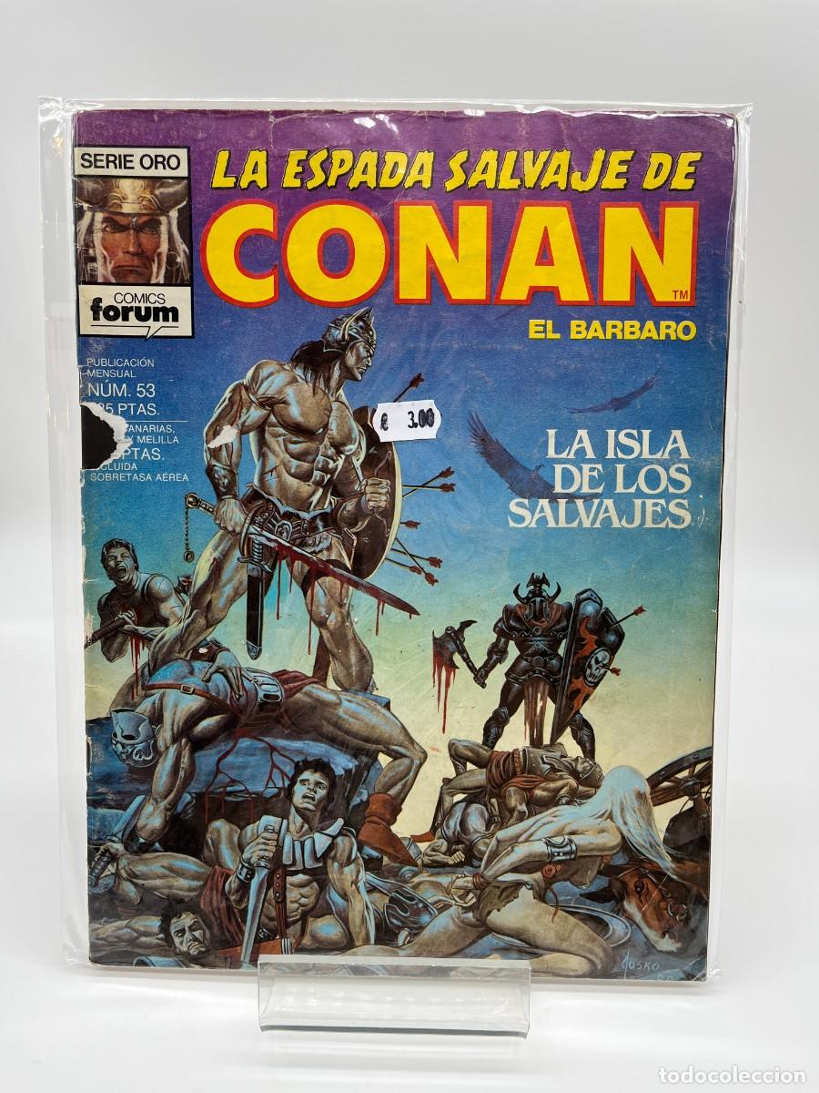 C&oacute;mics: LA ESPADA SALVAJE DE CONAN (Ed. Comics Forum) N&ordm; 53 - Foto 1