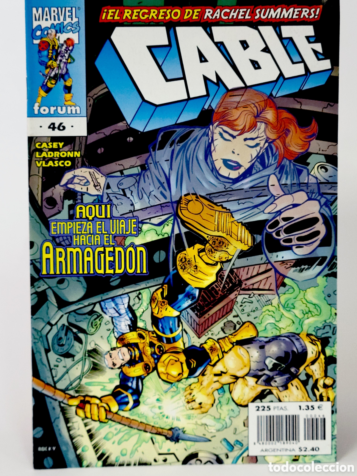C&oacute;mics: C&Oacute;MIC CABLE 46 VOL.2 FORUM MARVEL GRAPA VOLUMEN DE KIOSCO