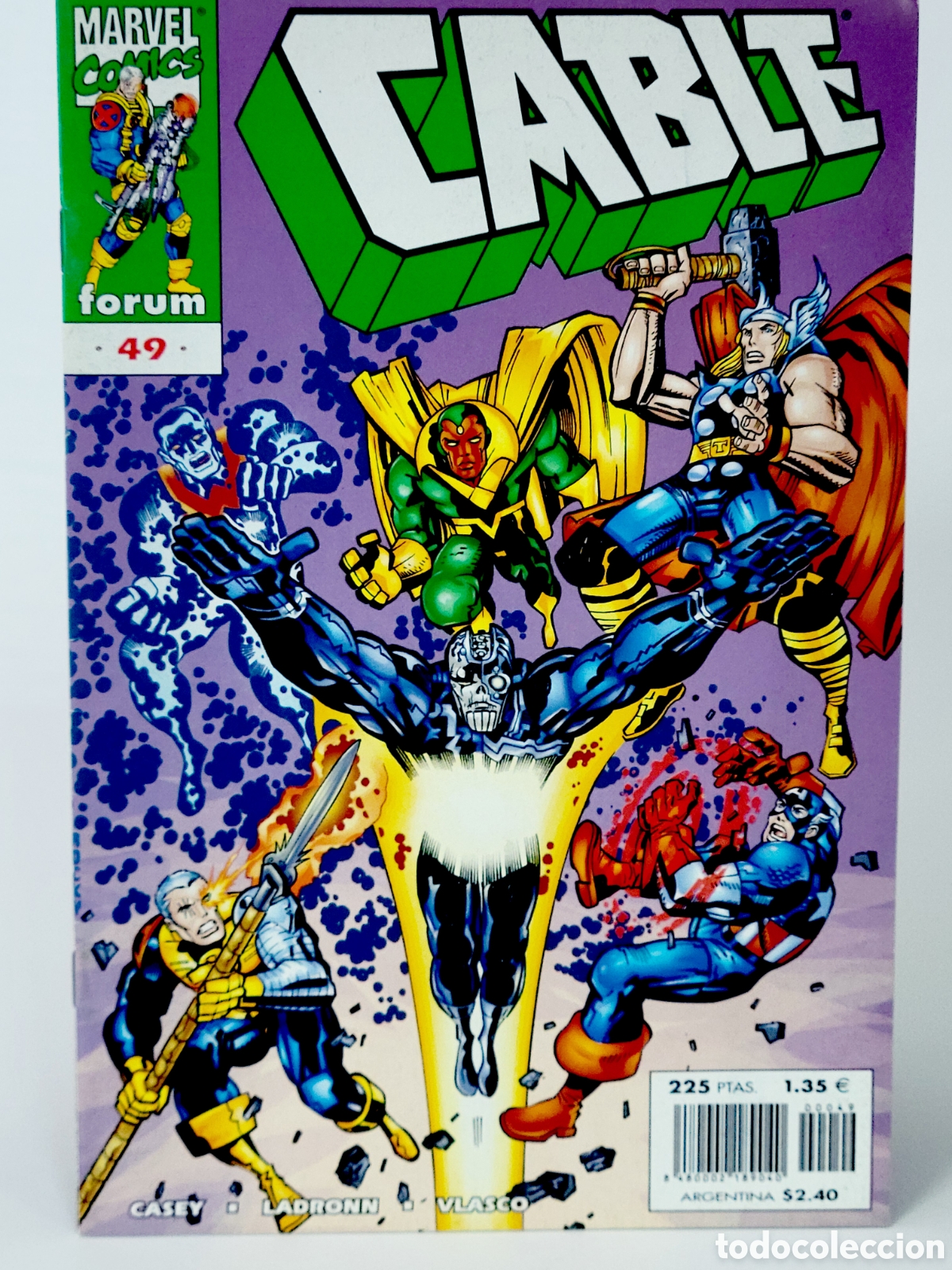 C&oacute;mics: C&Oacute;MIC CABLE 49 VOL.2 FORUM MARVEL GRAPA VOLUMEN DE KIOSCO