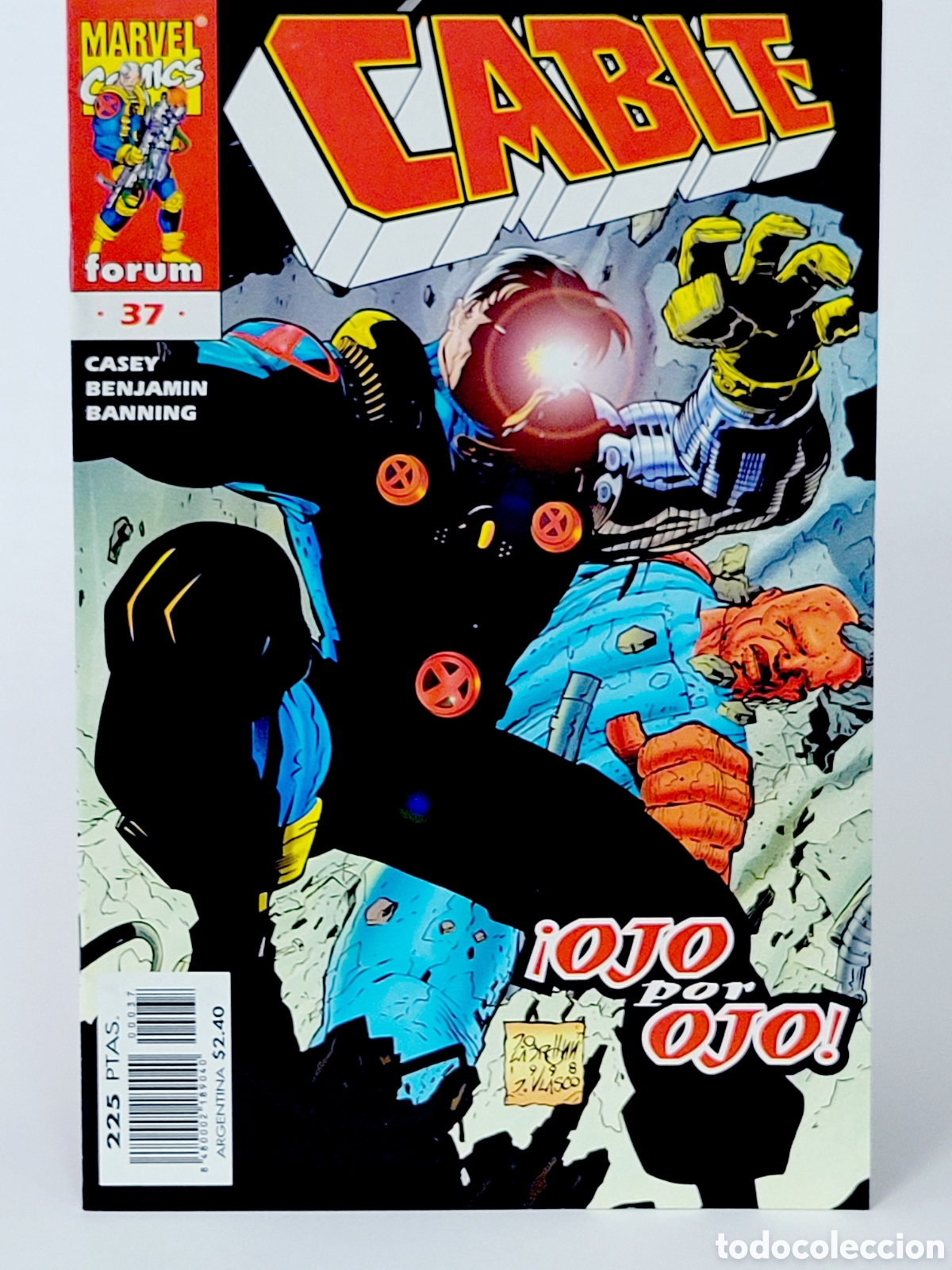 C&oacute;mics: C&Oacute;MIC CABLE 37 VOL.2 FORUM MARVEL GRAPA VOLUMEN DE KIOSCO