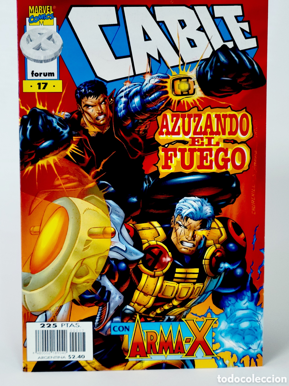 C&oacute;mics: C&Oacute;MIC CABLE 17 VOL.2 FORUM MARVEL GRAPA VOLUMEN DE KIOSCO