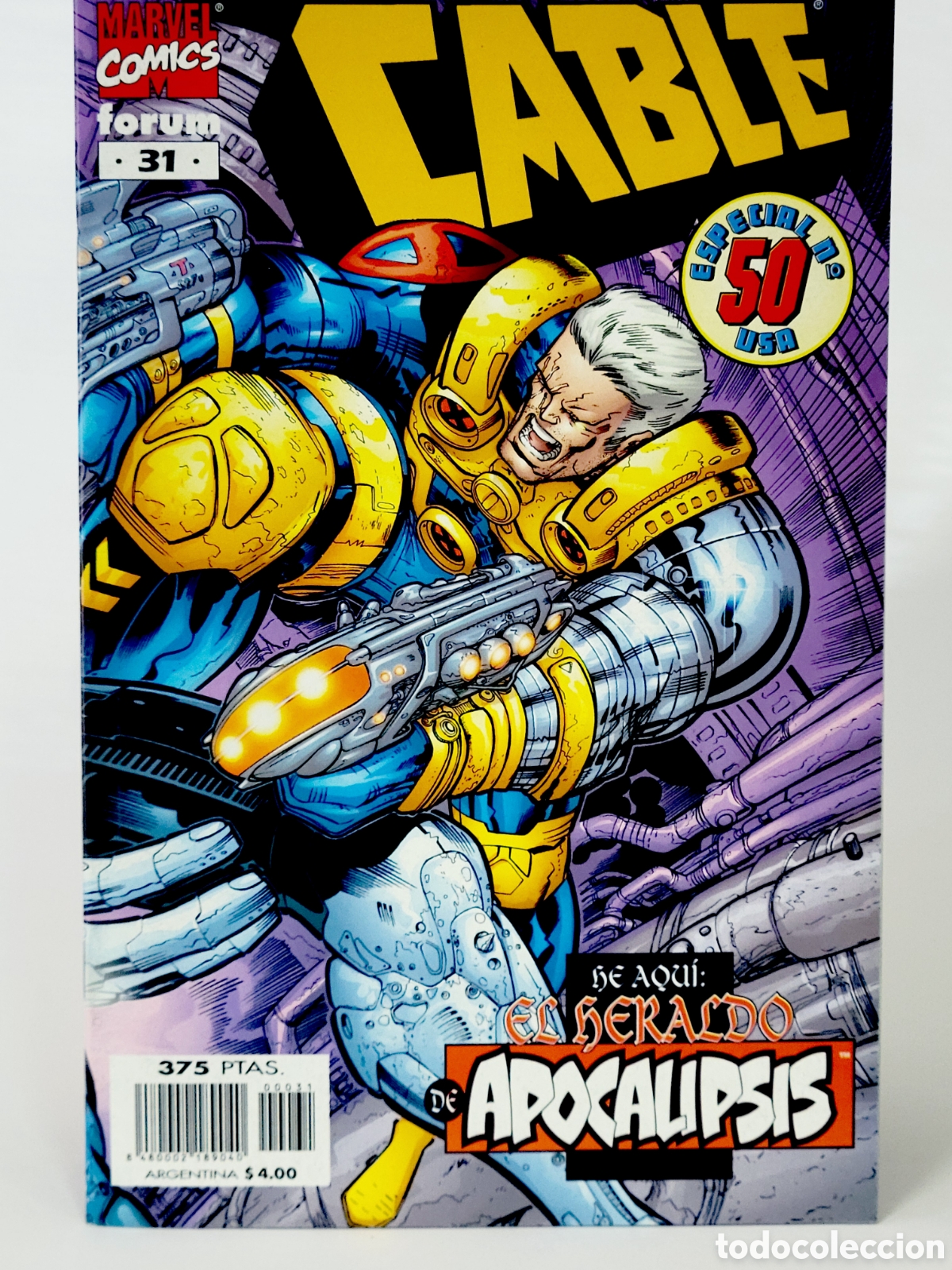 C&oacute;mics: C&Oacute;MIC CABLE 31 VOL.2 FORUM MARVEL GRAPA VOLUMEN DE KIOSCO