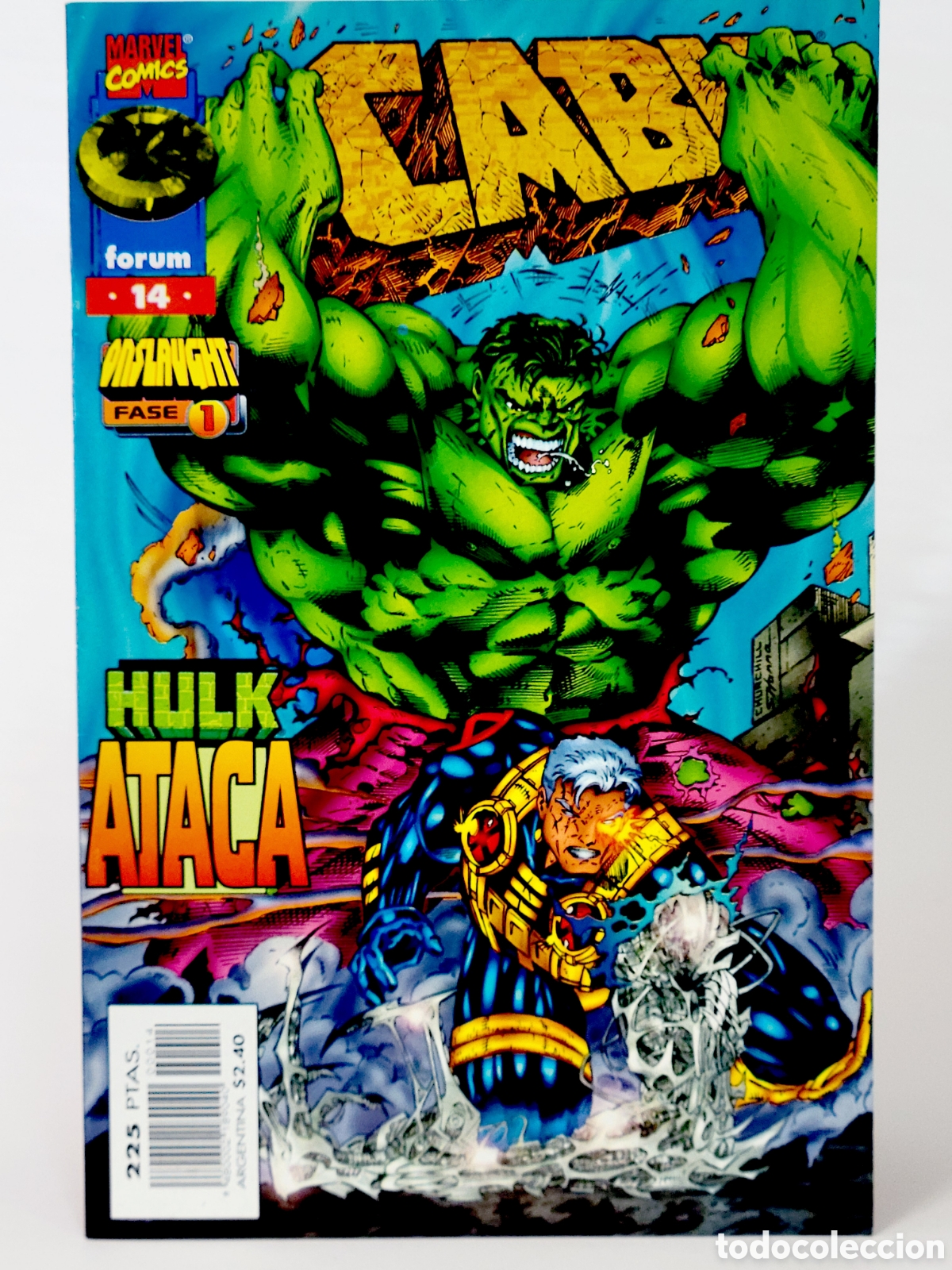 C&oacute;mics: C&Oacute;MIC CABLE 14 VOL.2 FORUM MARVEL GRAPA VOLUMEN DE KIOSCO - Foto 1