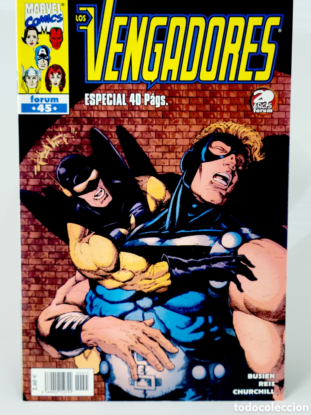 C&oacute;mics: C&Oacute;MIC LOS VENGADORES 45 VOL.3 FORUM MARVEL GRAPA VOLUMEN DE KIOSCO