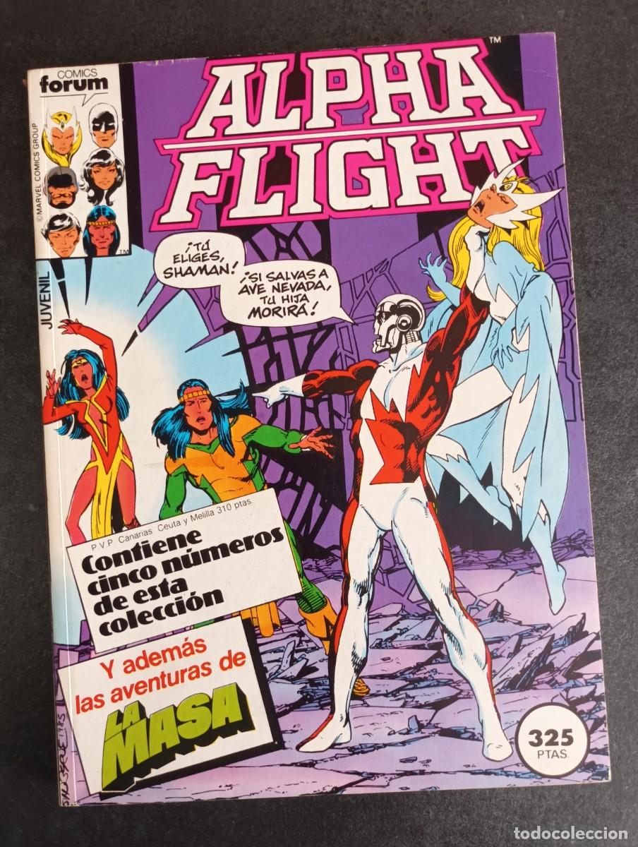 C&oacute;mics: Alpha Flight. Retapado con la miniserie con la Patrulla-X de Claremont y Paul Smith