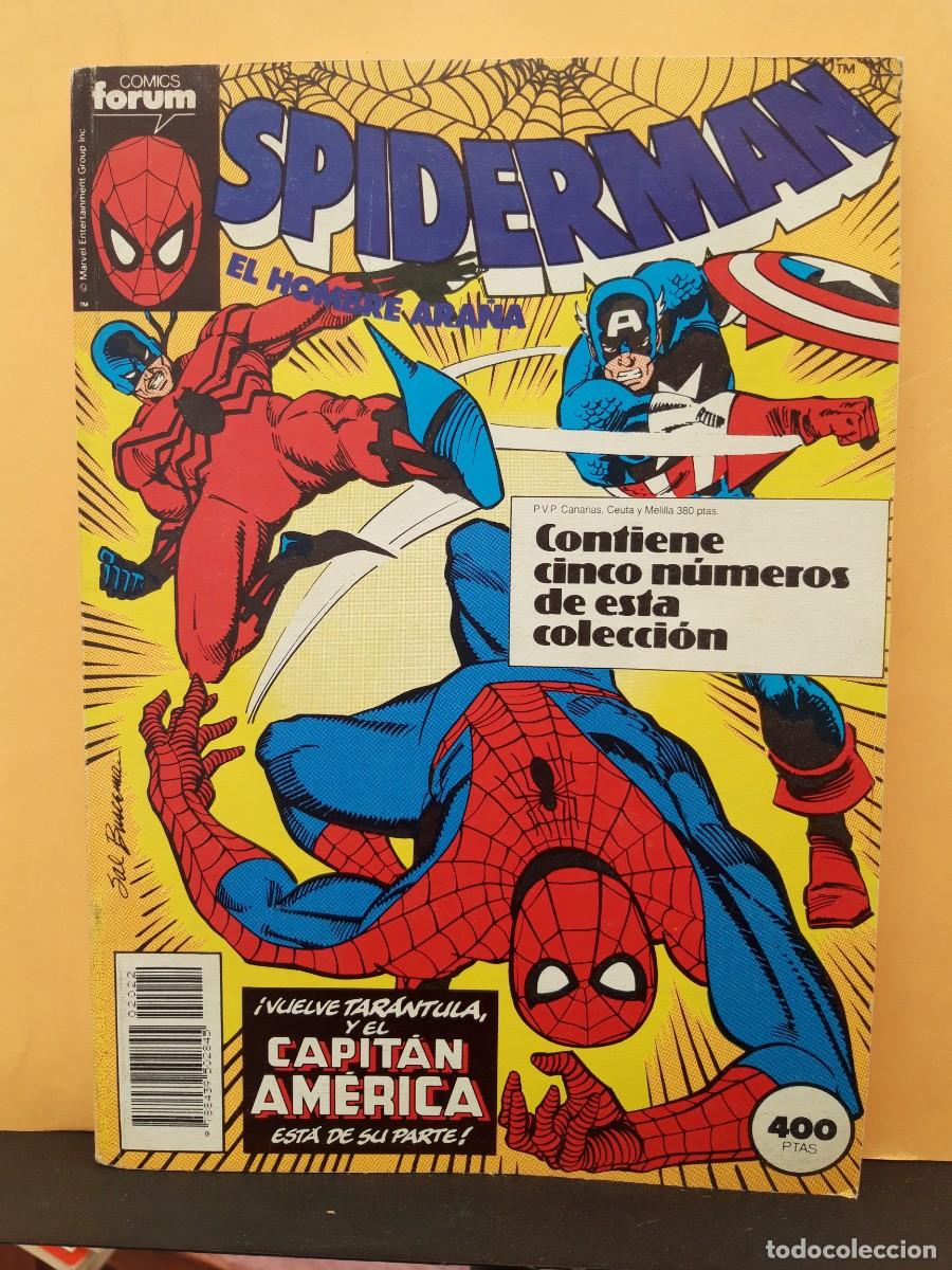 C&oacute;mics: SPIDERMAN. RETAPADO 186 AL 190. VOL 1. FORUM - Foto 1