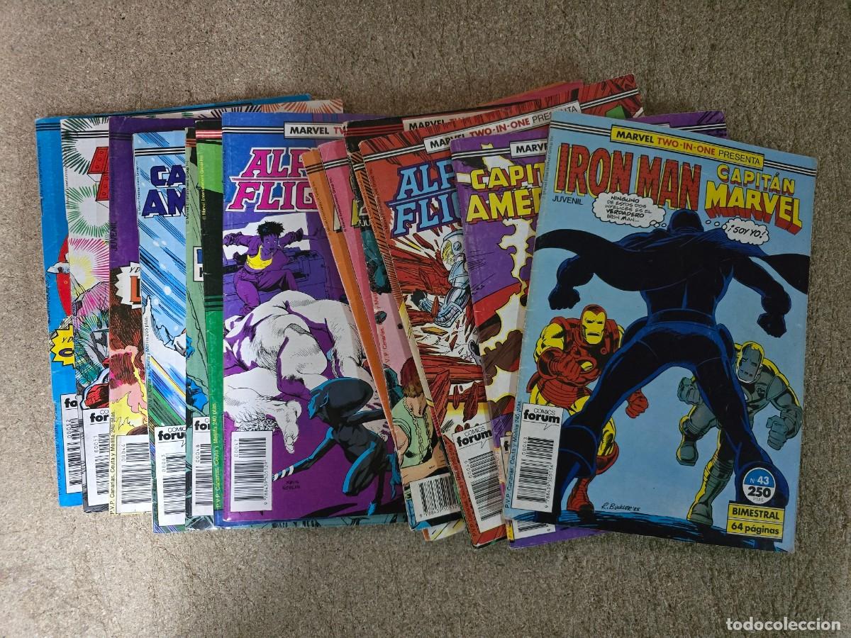 C&oacute;mics: Marvel Two in One.Lote 14 comics.Marvel.Forum