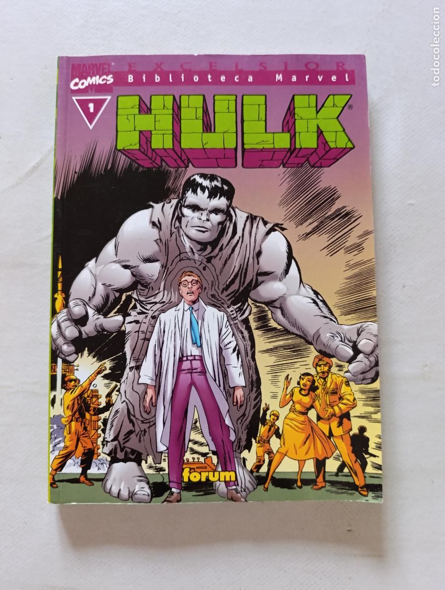 C&oacute;mics: HULK N&ordm; 1 - BIBLIOTECA MARVEL EXCELSIOR - FORUM (IE)