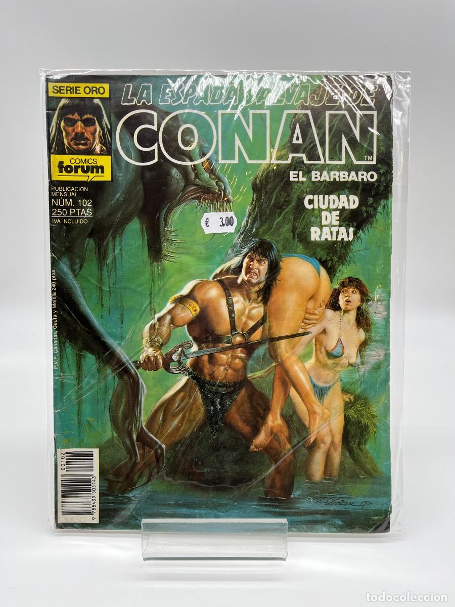 C&oacute;mics: LA ESPADA SALVAJE DE CONAN (Ed. Comics Forum) N&ordm; 102 - Foto 1
