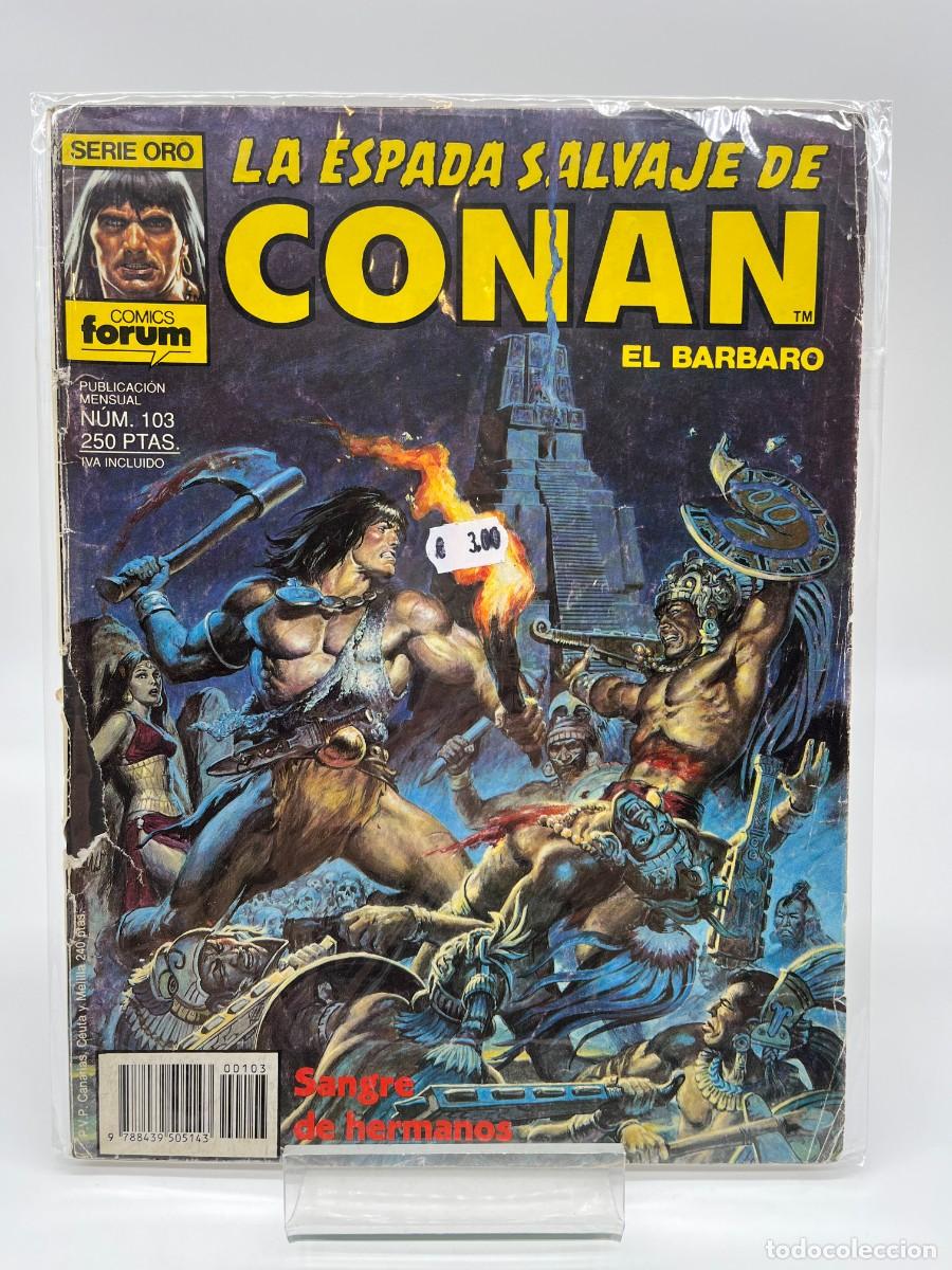 C&oacute;mics: LA ESPADA SALVAJE DE CONAN (Ed. Comics Forum) N&ordm; 103 - Foto 1