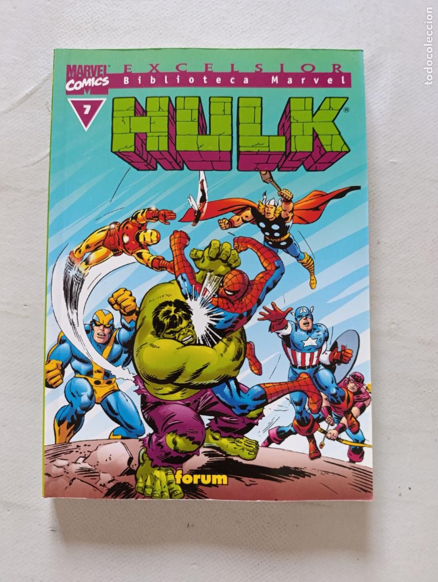C&oacute;mics: HULK N&ordm; 7 - BIBLIOTECA MARVEL EXCELSIOR - FORUM (BQ)