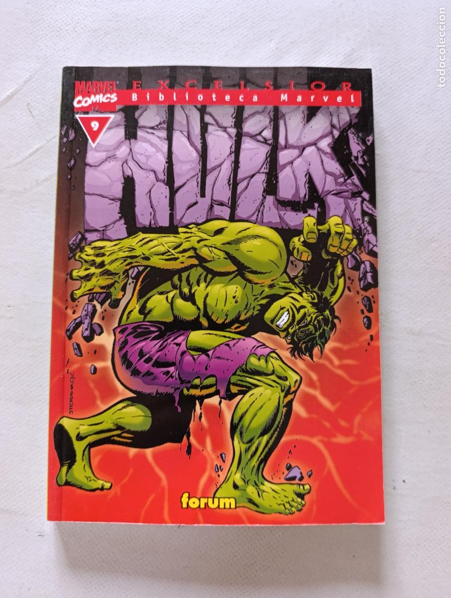 Fumetti: HULK N&ordm; 9 - BIBLIOTECA MARVEL EXCELSIOR - FORUM (BQ)