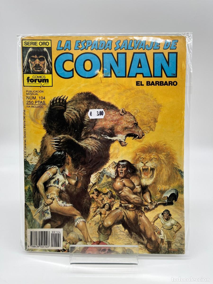 C&oacute;mics: LA ESPADA SALVAJE DE CONAN (Ed. Comics Forum) N&ordm; 104 - Foto 1