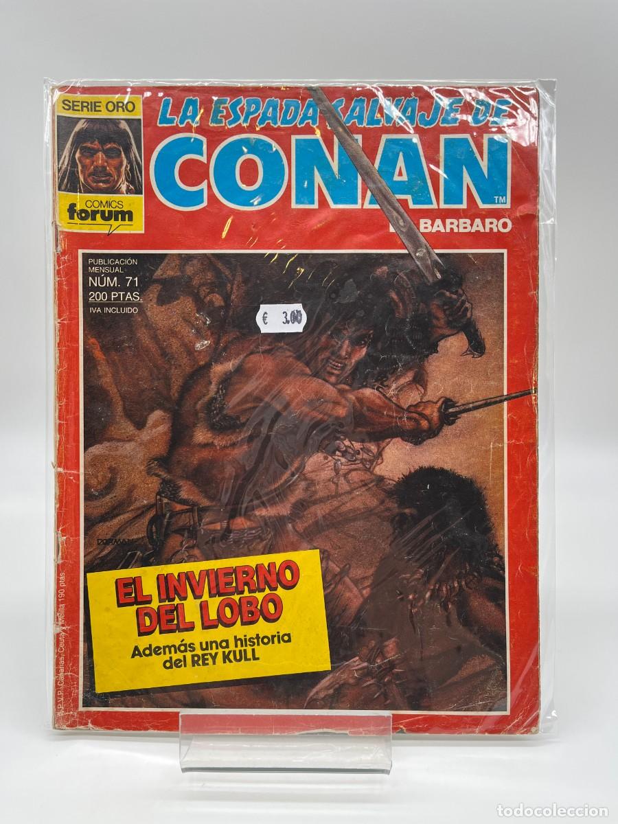 C&oacute;mics: LA ESPADA SALVAJE DE CONAN (Ed. Comics Forum) N&ordm; 71