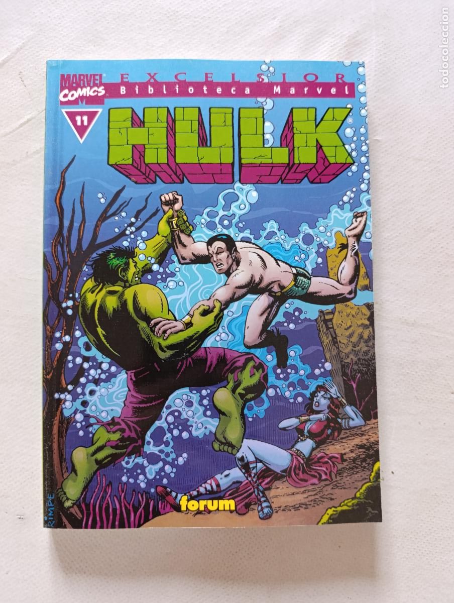 C&oacute;mics: HULK N&ordm; 11 - BIBLIOTECA MARVEL EXCELSIOR - FORUM (B&Ntilde;)