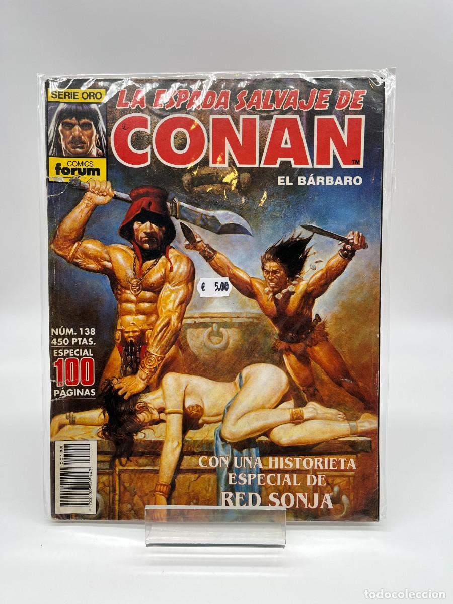 C&oacute;mics: LA ESPADA SALVAJE DE CONAN (Ed. Comics Forum) N&ordm; 138 (Especial 100 p&aacute;ginas)