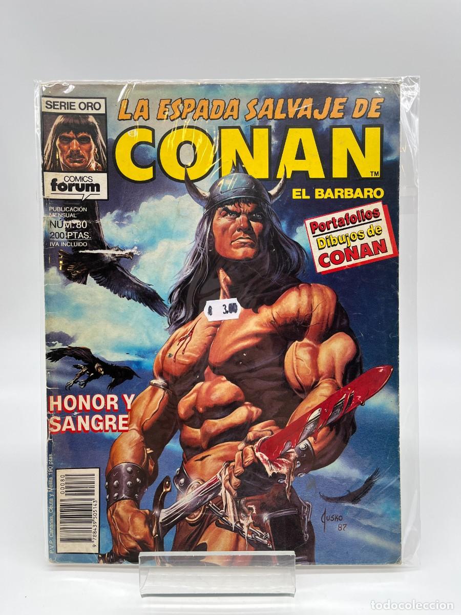 C&oacute;mics: LA ESPADA SALVAJE DE CONAN (Ed. Comics Forum) N&ordm; 80 - Foto 1