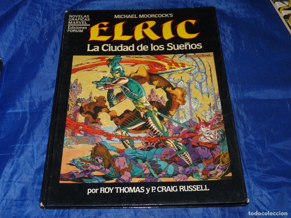 C&oacute;mics: Novelas graficas Marvel Elric la ciudad de los sue&ntilde;os OREFSLL - Foto 1