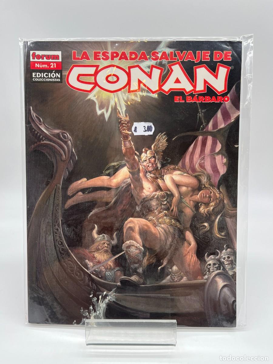C&oacute;mics: LA ESPADA SALVAJE DE CONAN (Ed. Comics Forum) N&ordm; 21 Edici&oacute;n coleccionista