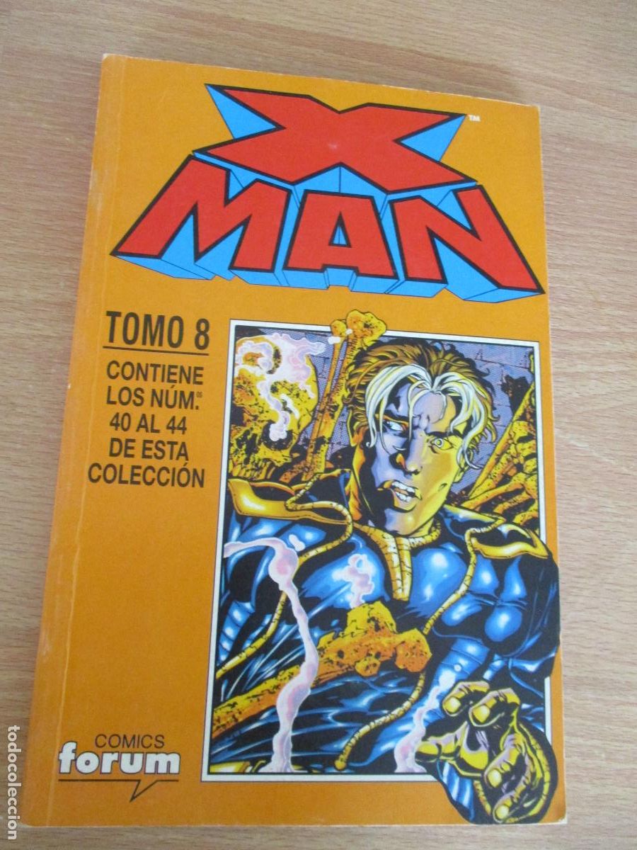 C&oacute;mics: MARVEL- X MAN- FORUM.- TOMO 8- N&Uacute;MEROS 40 AL 44- RETAPADOS