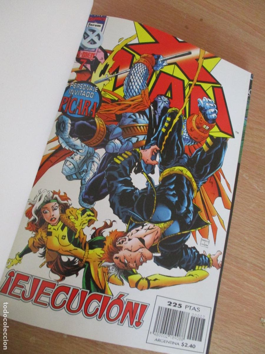 C&oacute;mics: MARVEL- X MAN- FORUM.- TOMO 2- N&Uacute;MEROS 7 AL 12- RETAPADOS - Foto 2