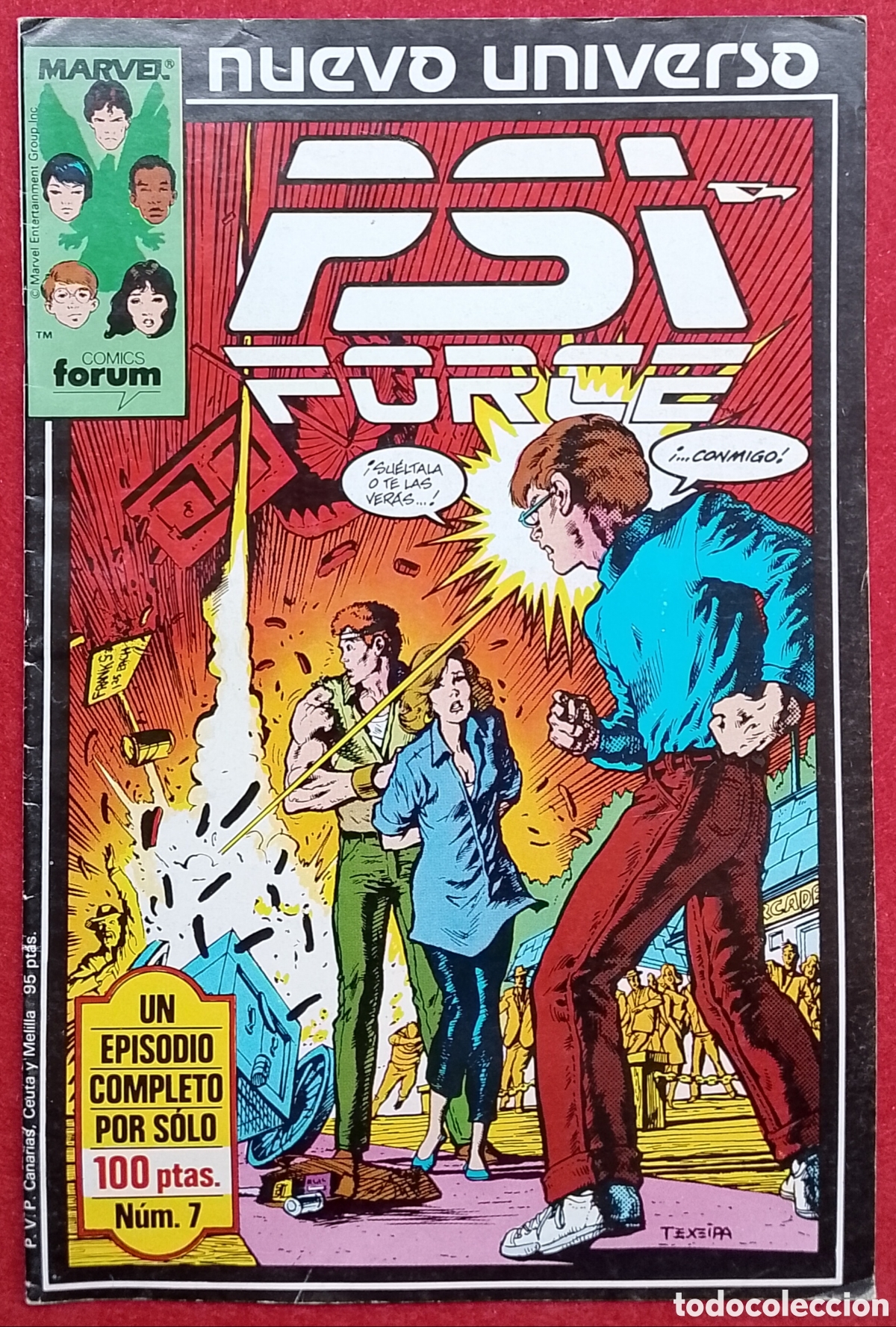 C&oacute;mics: C&oacute;mic Psi-Force N&ordm; 7 - C&oacute;mics Forum (Marvel / Nuevo Universo)