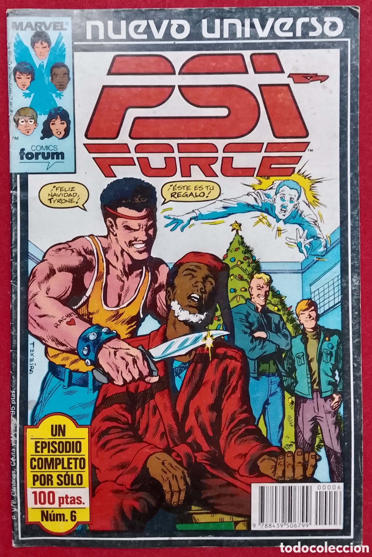 C&oacute;mics: C&oacute;mic Psi-Force N&ordm; 6 (Nuevo Universo) - Editorial Forum (1988) Marvel
