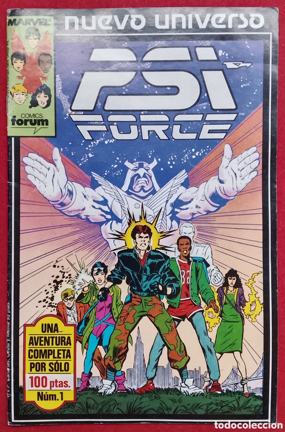 C&oacute;mics: C&oacute;mic PSI-FORCE N&ordm; 1 - Nuevo Universo - Editorial Forum (1988)