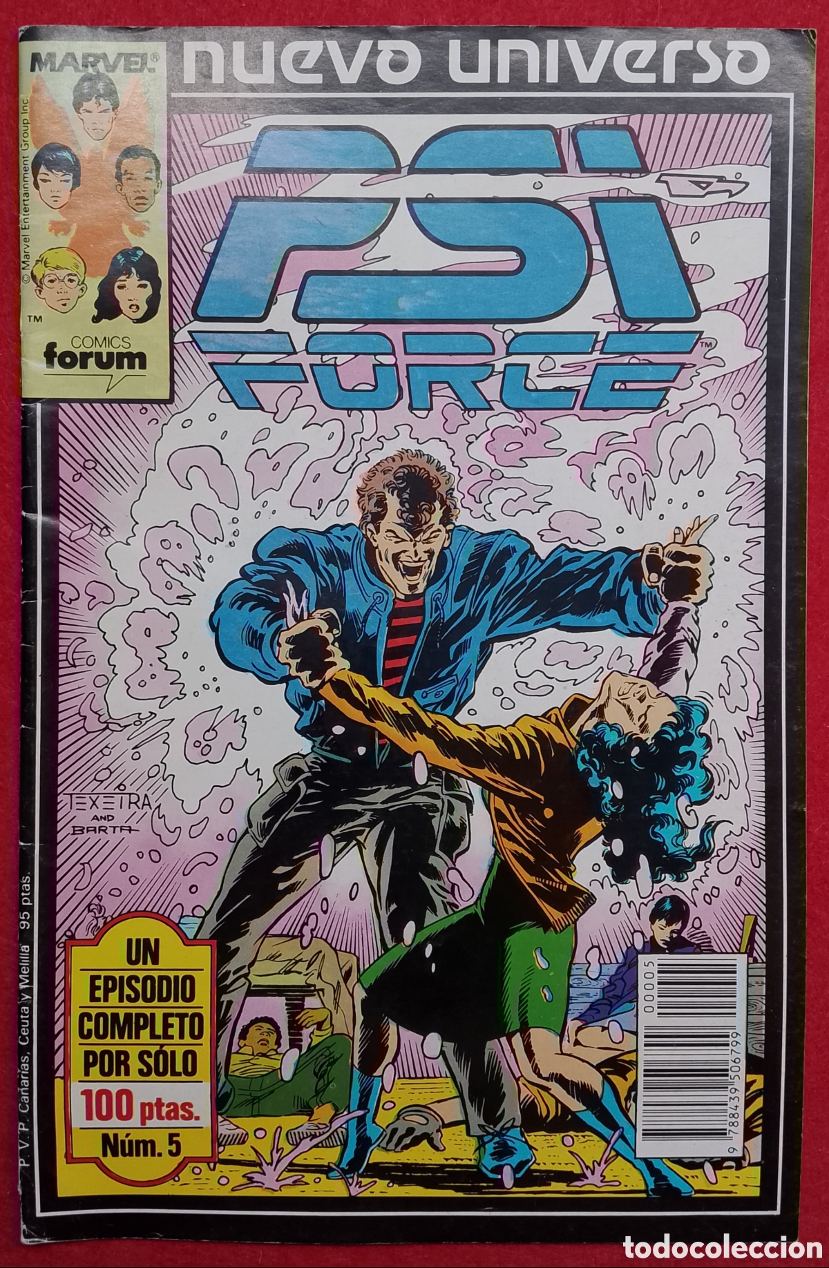 C&oacute;mics: C&oacute;mic Psi-Force N&ordm; 5 - Nuevo Universo Marvel - Forum (Teixeira / Barta)