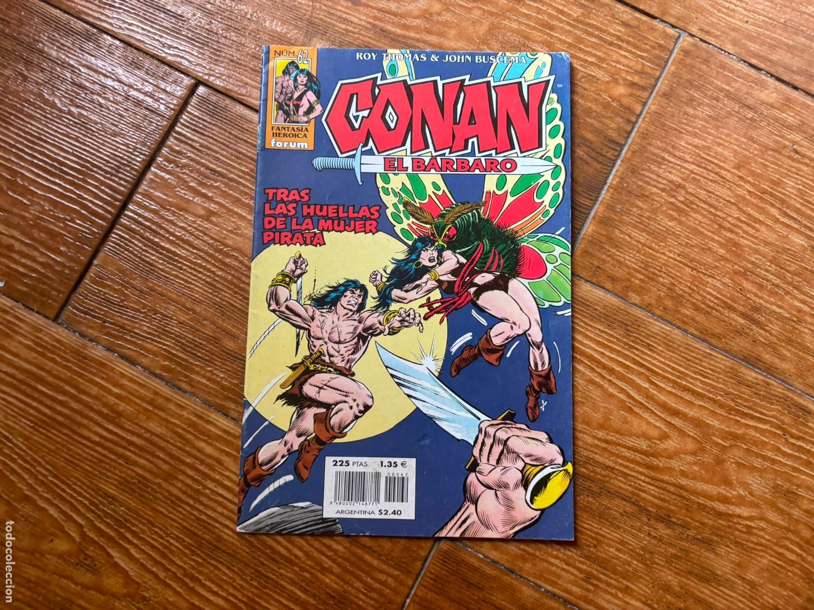 C&oacute;mics: CONAN EL BARBARO N&ordm; 62 EDICIONES FORUM - Foto 1