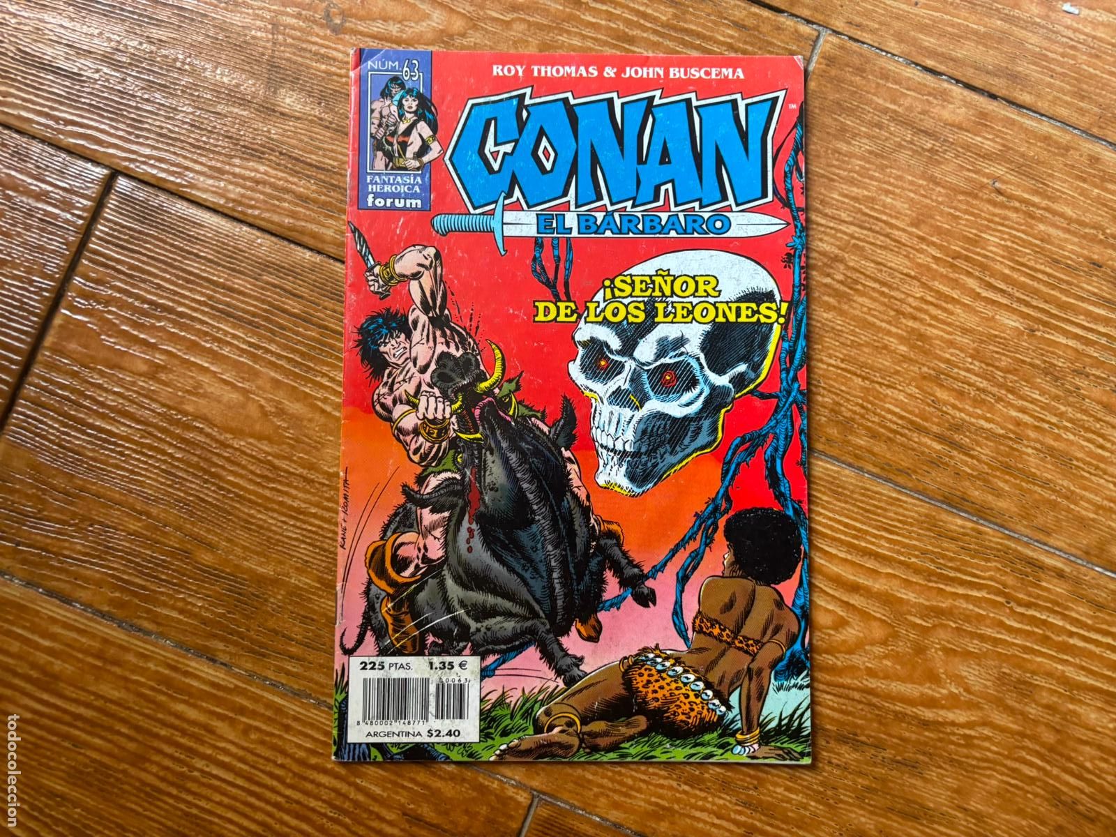 C&oacute;mics: CONAN EL BARBARO N&ordm; 63 EDICIONES FORUM - Foto 1