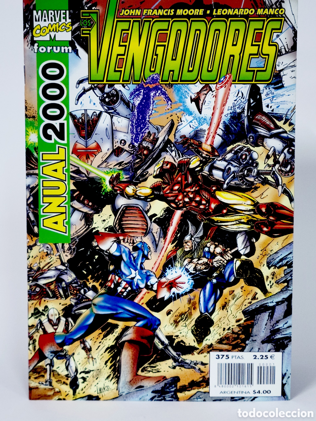 C&oacute;mics: C&Oacute;MIC LOS VENGADORES VOL.3 ANUAL 2000 ESPECIAL EXTRA FORUM MARVEL GRAPA VOLUMEN DE KIOSCO