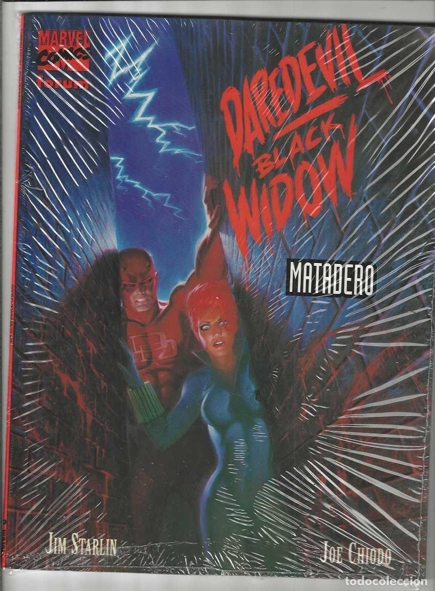 C&oacute;mics: DAREDEVIL BLACK WIDOW VIUDA NEGRA: MATADERO - TOMO FORUM - MUY BUEN ESTADO