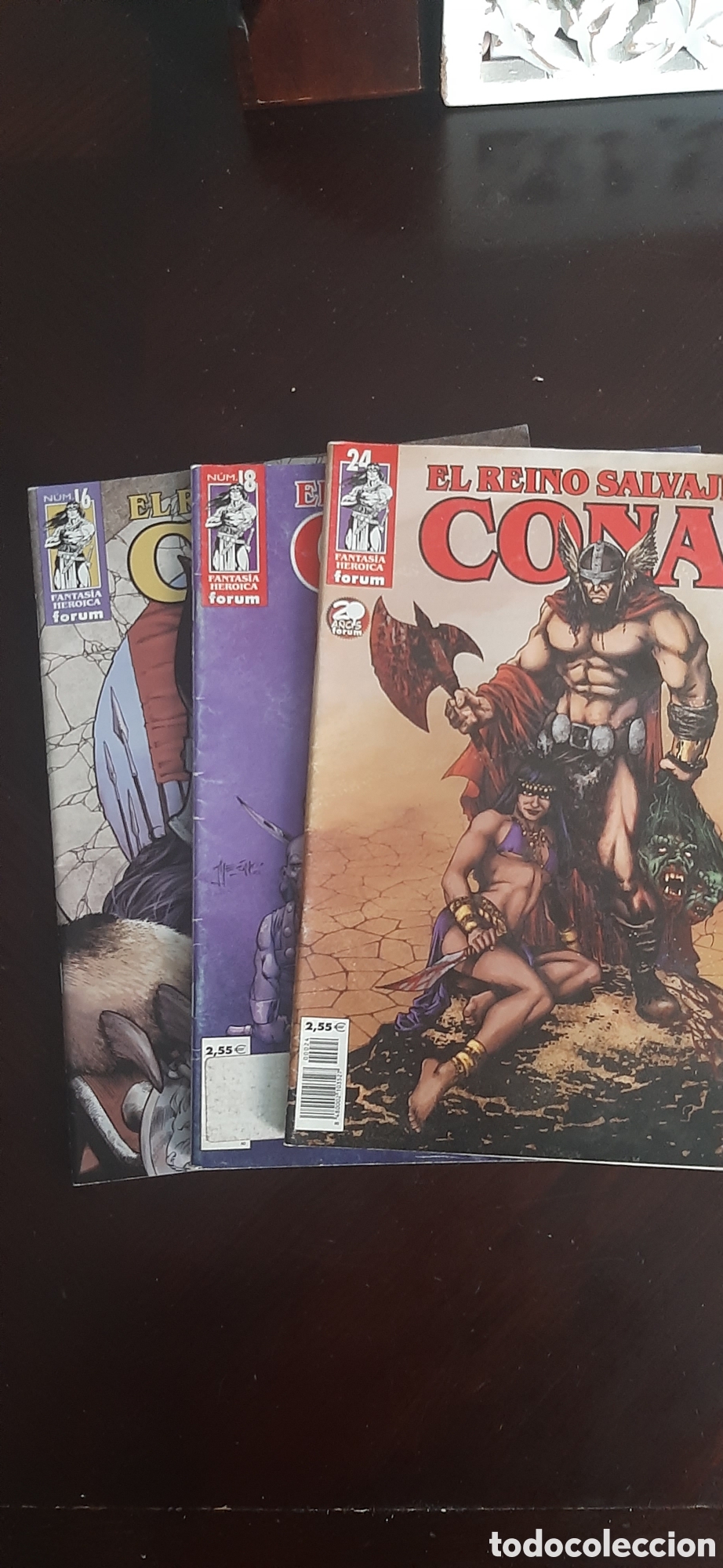 Fumetti: El Reino Salvaje de Conan, n&deg; 16,18 y 24