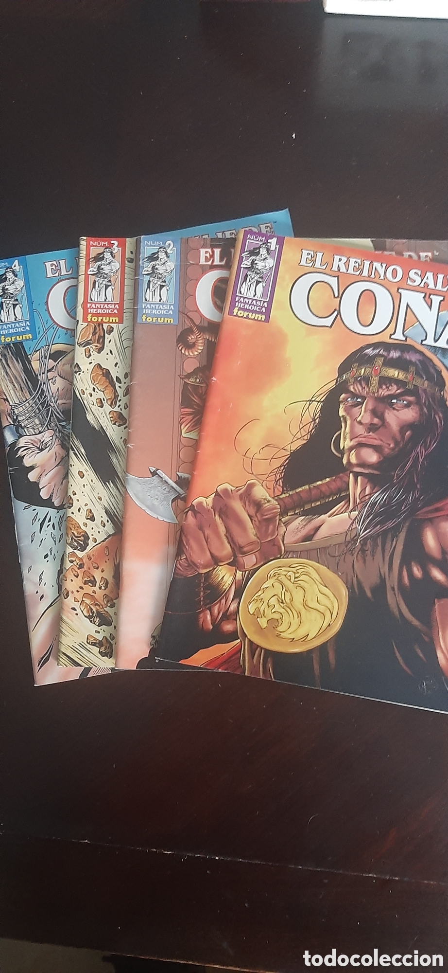 Comics: El Reino Salvaje de Conan n&uacute;meros 1 al 4